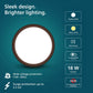 Philips 18W LED Surface Ceiling Light | Decorative IP44 WaterProof Saturn Brown Ceiling Light for Home| Crystal White, Pack of 2 - Magic DealsMagic Deals Magic DealsPhilips 18W LED Surface Ceiling Light | Decorative IP44 WaterProof Saturn Brown Ceiling Light for Home| Crystal White, Pack of 2Pack of 2919215851067_22
