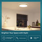 PHILIPS 18W LED Surface Ceiling Light | Decorative IP44 WaterProof Saturn Gold Ceiling Light for Home| Crystal White, Pack of 4 - Magic DealsCeiling LightMagic DealsMagic DealsPHILIPS 18W LED Surface Ceiling Light | Decorative IP44 WaterProof Saturn Gold Ceiling Light for Home| Crystal White, Pack of 49192158510703