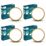 Philips 18W LED Surface Ceiling Light | Decorative IP44 WaterProof Saturn Gold Ceiling Light for Home| Warm White, Pack of 4 - Magic DealsCeiling LightMagic Deals Magic DealsPhilips 18W LED Surface Ceiling Light | Decorative IP44 WaterProof Saturn Gold Ceiling Light for Home| Warm White, Pack of 49192158510681
