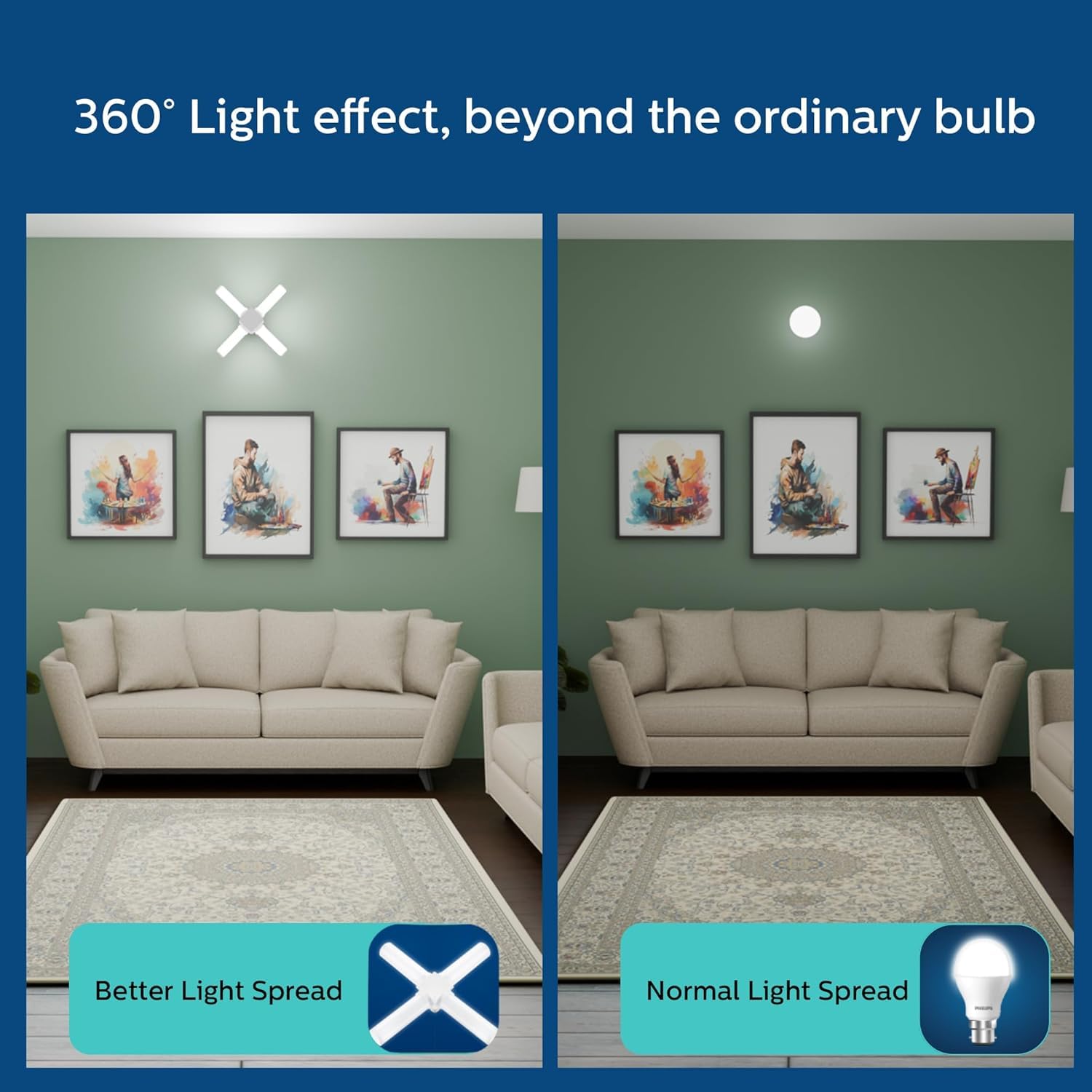 Philips 20W Radial LED T-Bulb | Stellar Bright Radial LED T-Bulb For Hall & Home | Bulb Base : B22, Colour : Cool Daylight, Pack of 10 - Magic DealsLED T-BulbMagic DealsMagic DealsPhilips 20W Radial LED T-Bulb | Stellar Bright Radial LED T-Bulb For Hall & Home | Bulb Base : B22, Colour : Cool Daylight, Pack of 103
