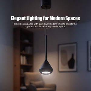 Philips 7W Cornet Pendant Light – Black - Magic DealsPendant LightMagic DealsMagic DealsPhilips 7W Cornet Pendant Light – Black2cornet light