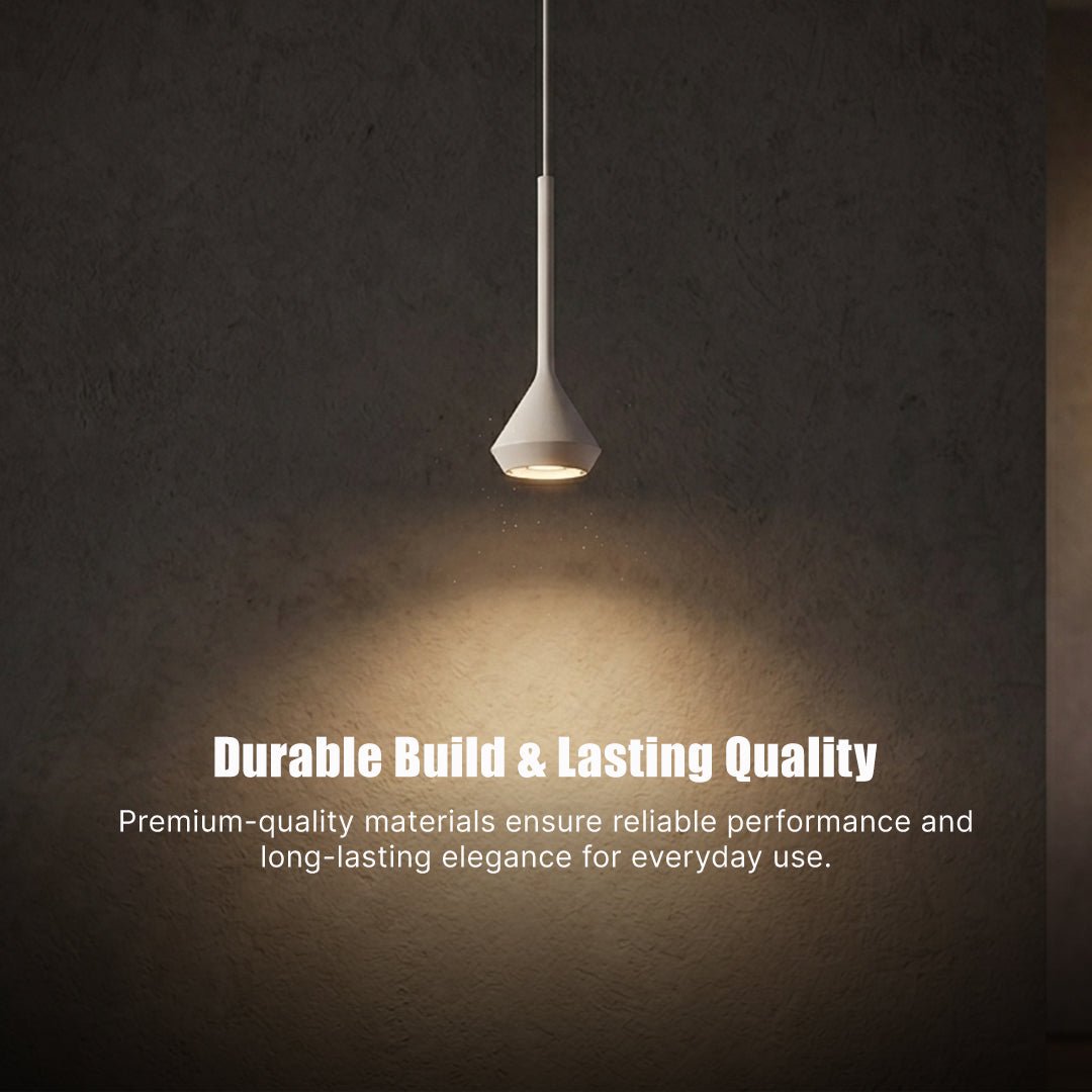 Philips 7W Cornet Pendant Light | Elegant White Finish | Hanging Ceiling Lamp | Modern Decorative Lighting for Living Room, Dining & Bedroom | Pack of 1 - Magic DealsPendant LightMagic DealsMagic DealsPhilips 7W Cornet Pendant Light | Elegant White Finish | Hanging Ceiling Lamp | Modern Decorative Lighting for Living Room, Dining & Bedroom | Pack of 14cornet pendant light