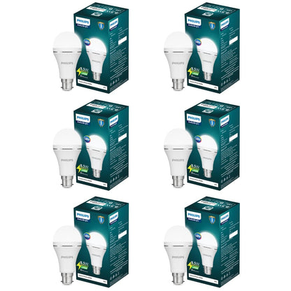 Philips 8.5W Emergency LED Bulb | Stellar Bright B22 Inverter LED Bulb for Power Cuts | Crystal White, Pack of 6 - Magic DealsEmergency BulbMagic DealsMagic DealsPhilips 8.5W Emergency LED Bulb | Stellar Bright B22 Inverter LED Bulb for Power Cuts | Crystal White, Pack of 61