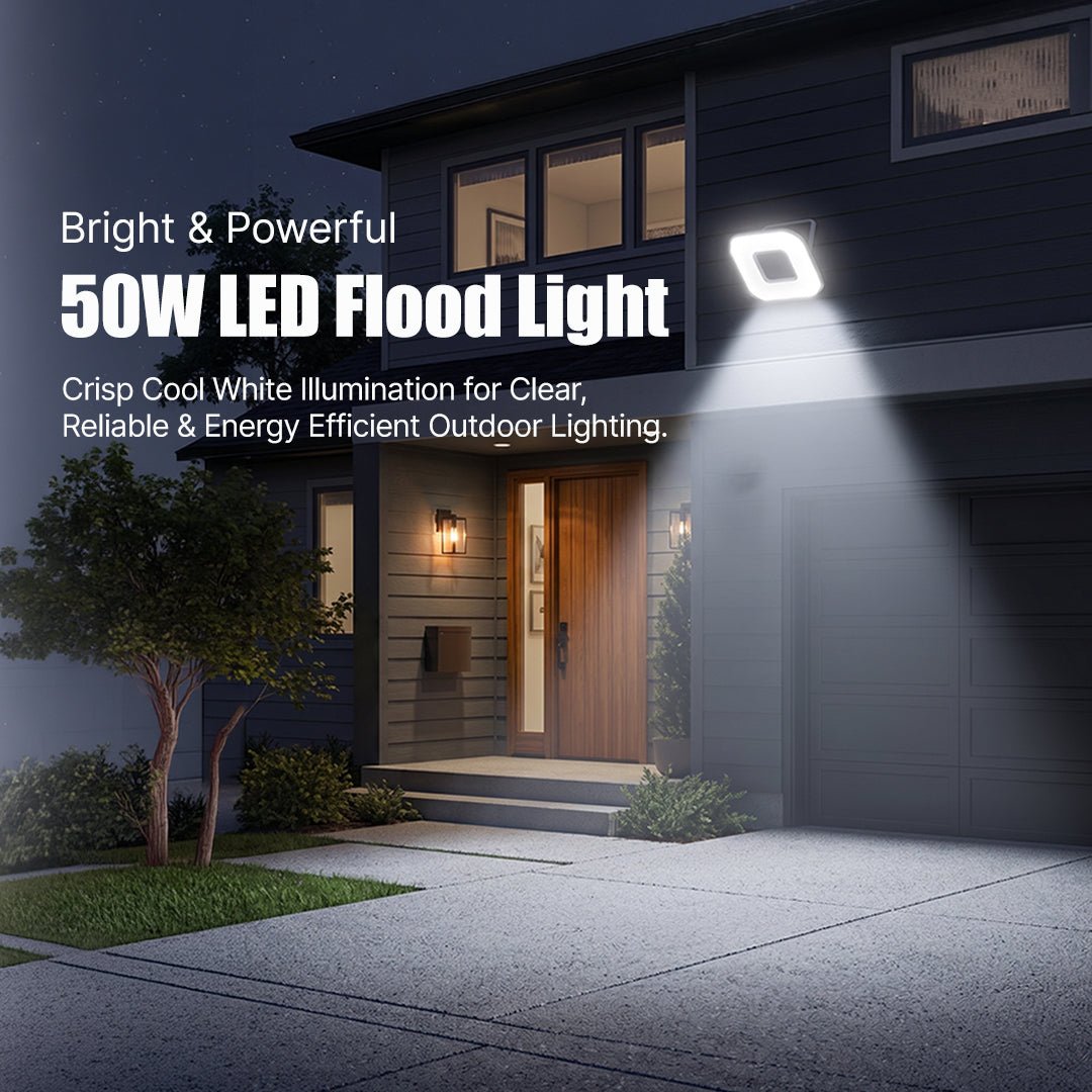 Philips Aura Flood LED Light | 50 - Watt Outdoor Floodlight | Energy - Efficient Garden, Commercial & Residential Lighting | Color: Cool White, Pack of 2 - Magic DealsOutdoor LightMagic DealsMagic DealsPhilips Aura Flood LED Light | 50 - Watt Outdoor Floodlight | Energy - Efficient Garden, Commercial & Residential Lighting | Color: Cool White, Pack of 23aura led light
