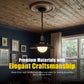 Philips Cormorant 20W Pendant Light | Black Body with Plain Glass Shade | E27 Elegant MS & Glass Hanging Lamp for Dining, Living Room & Bedroom | Pack of 1 - Magic DealsPendant LightMagic DealsMagic DealsPhilips Cormorant 20W Pendant Light | Black Body with Plain Glass Shade | E27 Elegant MS & Glass Hanging Lamp for Dining, Living Room & Bedroom | Pack of 1420w pendant light