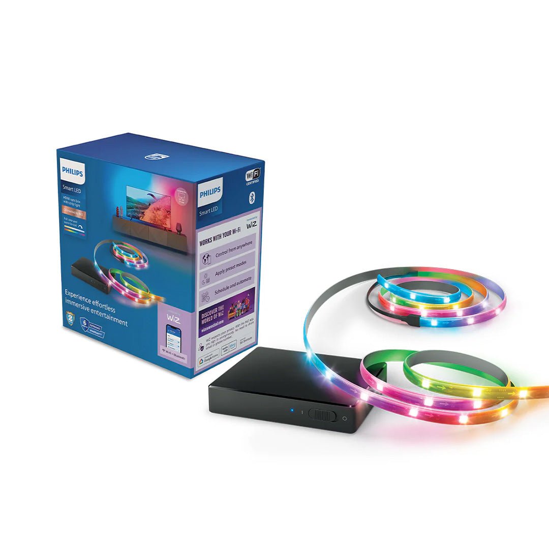 Philips HDMI Sync Box & RGBIC TV Light Strip (75–85”) - Magic DealsLED StripsMagic DealsMagic DealsPhilips HDMI Sync Box & RGBIC TV Light Strip (75–85”)175 - 85