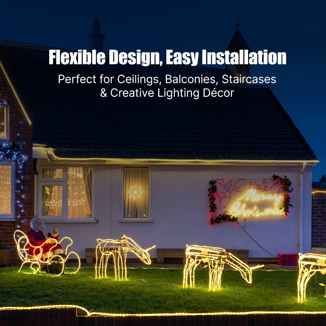 Philips Marathon Plus 168 LED Rope Light | Flexible Decorative Lighting for Home, Hall, Bedroom & Events | Energy - Efficient Ambient Glow | Warm White, Pack of 1 - Magic DealsRope LightMagic DealsMagic DealsPhilips Marathon Plus 168 LED Rope Light | Flexible Decorative Lighting for Home, Hall, Bedroom & Events | Energy - Efficient Ambient Glow | Warm White, Pack of 13marathon plus led