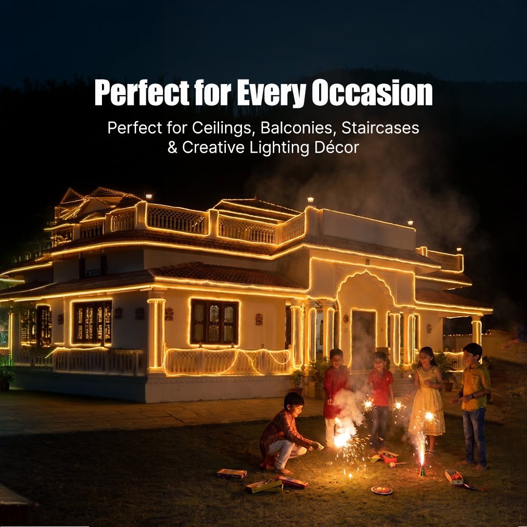 Philips Marathon Plus 168 LED Rope Light | Flexible Decorative Lighting for Home, Hall, Bedroom & Events | Energy - Efficient Ambient Glow | Warm White, Pack of 1 - Magic DealsRope LightMagic DealsMagic DealsPhilips Marathon Plus 168 LED Rope Light | Flexible Decorative Lighting for Home, Hall, Bedroom & Events | Energy - Efficient Ambient Glow | Warm White, Pack of 16marathon plus led