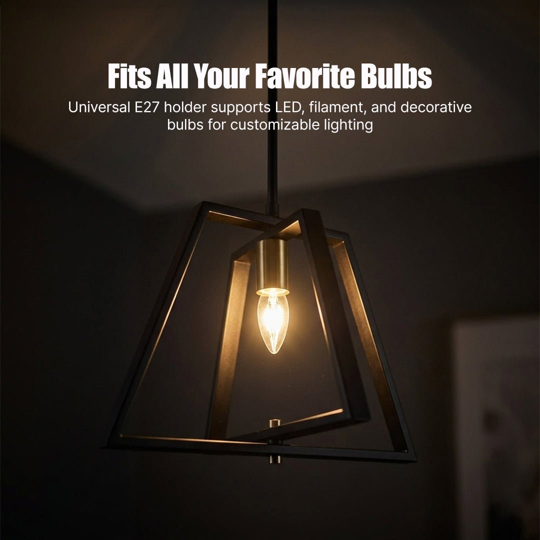 Philips Pristine Trapezium Pendant Light | Modern Decorative Hanging Ceiling Fixture | E27 Base | Contemporary Ambient Light for Living Room, Dining Area & Kitchen - Magic DealsPendant LightMagic DealsMagic DealsPhilips Pristine Trapezium Pendant Light | Modern Decorative Hanging Ceiling Fixture | E27 Base | Contemporary Ambient Light for Living Room, Dining Area & Kitchen6led light