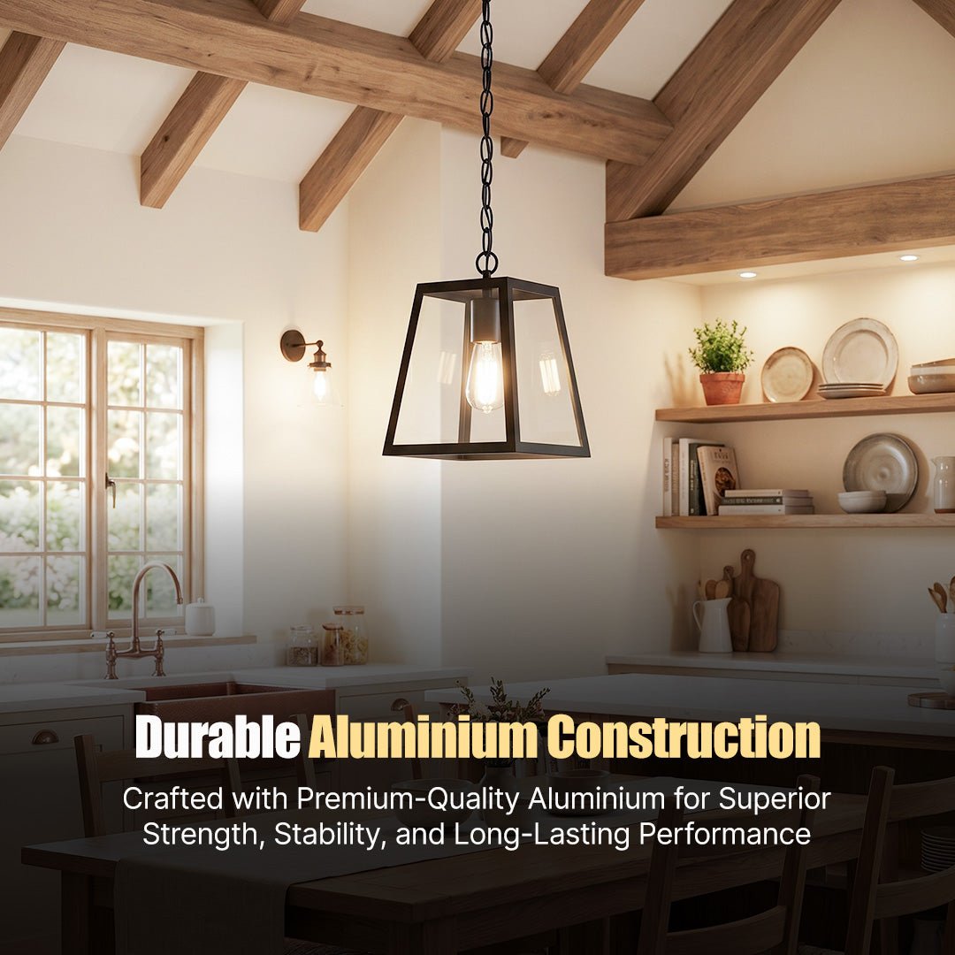 PHILIPS Serene 12W Pendant Light | Black Aluminium Hanging Lamp with Clear Diffuser | E27 Modern Ceiling Light for Dining, Living Room & Bedroom | Pack of 1 - Magic DealsPendant LightMagic DealsMagic DealsPHILIPS Serene 12W Pendant Light | Black Aluminium Hanging Lamp with Clear Diffuser | E27 Modern Ceiling Light for Dining, Living Room & Bedroom | Pack of 1312w pendant light