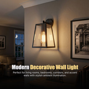 Philips Serene Wall Light | Clear Glass Shade | Decorative Wall Fixture | E27 Base | Modern Ambient Lighting for Living Room, Bedroom & Hallway - Magic DealsWall LightMagic DealsMagic DealsPhilips Serene Wall Light | Clear Glass Shade | Decorative Wall Fixture | E27 Base | Modern Ambient Lighting for Living Room, Bedroom & Hallway2led light