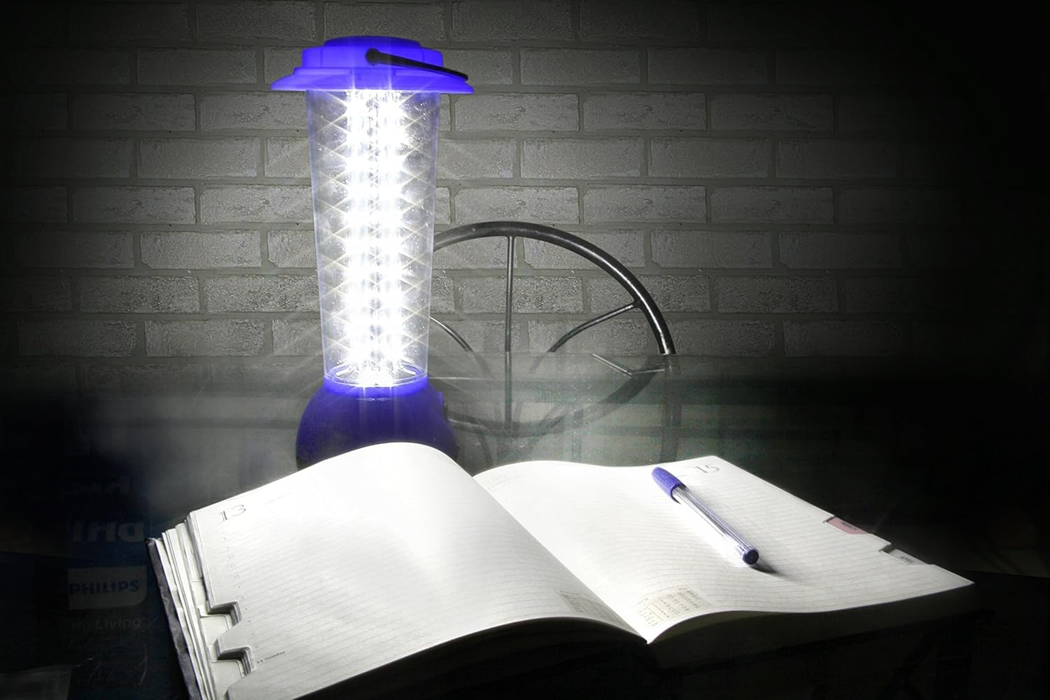 PHILIPS Ujjwal Plus Rechargeable LED Lantern | 32 LEDs, 250 lm Rechargeable Emergency Light (Dark Blue), Pack of 2 - Magic DealsLED LanternMagic DealsMagic DealsPHILIPS Ujjwal Plus Rechargeable LED Lantern | 32 LEDs, 250 lm Rechargeable Emergency Light (Dark Blue), Pack of 29192158502433