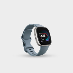 Fitbit Versa 4 Fitness Watch (Blue Aluminium)