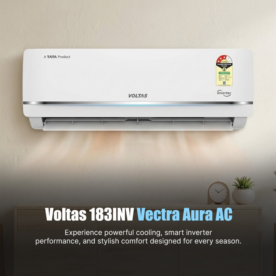 Voltas 183INV VECTRA AURA (2026 Series) 1.5 Ton 3 Star Inverter Split AC - Magic DealsSplit Air ConditionerMagic DealsMagic DealsVoltas 183INV VECTRA AURA (2026 Series) 1.5 Ton 3 Star Inverter Split AC4513959D26CPKZ27321.5 ton