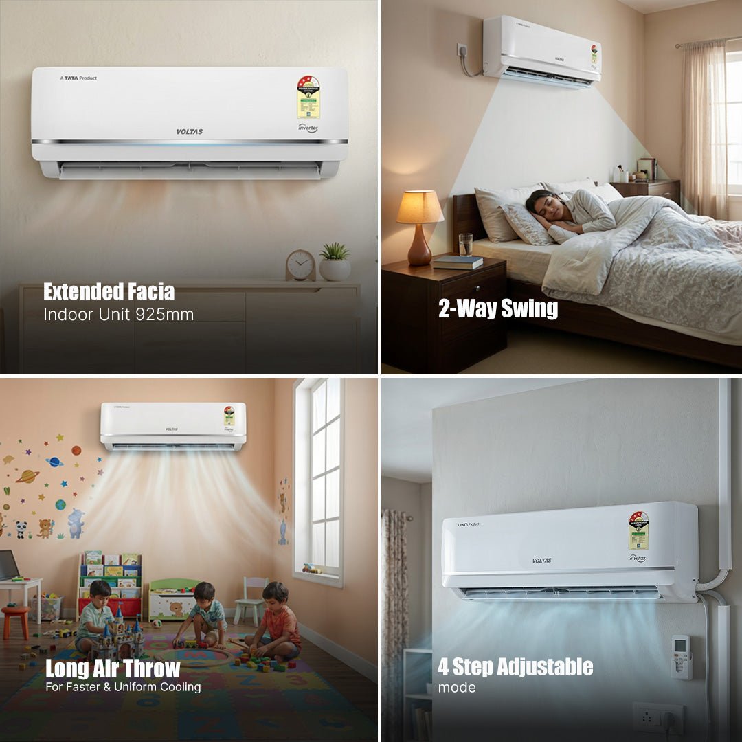Voltas 183INV VECTRA AURA (2026 Series) 1.5 Ton 3 Star Inverter Split AC - Magic DealsSplit Air ConditionerMagic DealsMagic DealsVoltas 183INV VECTRA AURA (2026 Series) 1.5 Ton 3 Star Inverter Split AC4513959D26CPKZ27361.5 ton